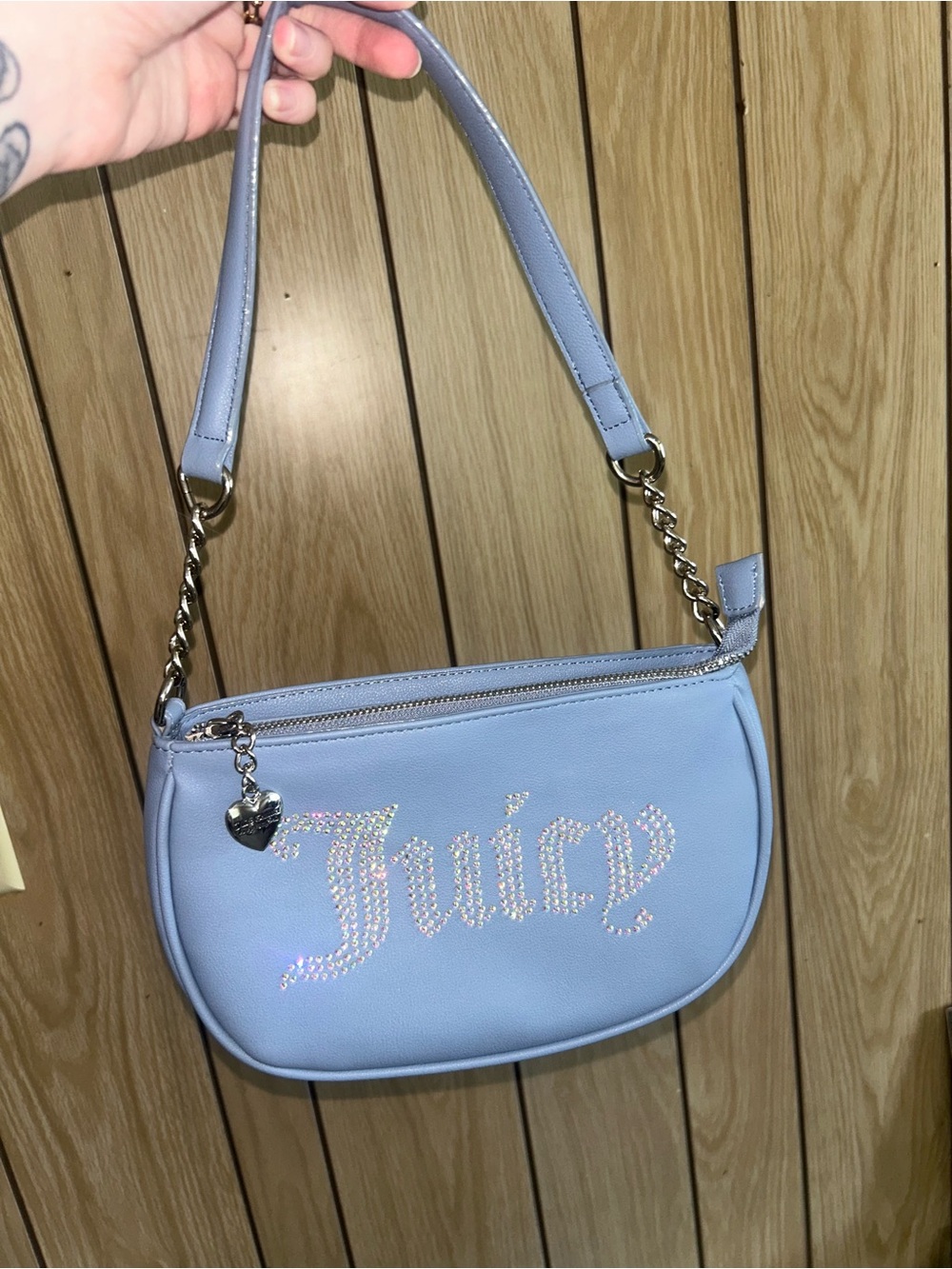 Juicy Couture bling classic shoulder bag